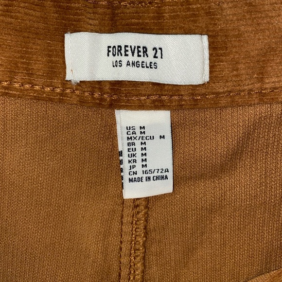 FOREVER 21 Corduroy Button Skirt - Picture 3 of 7